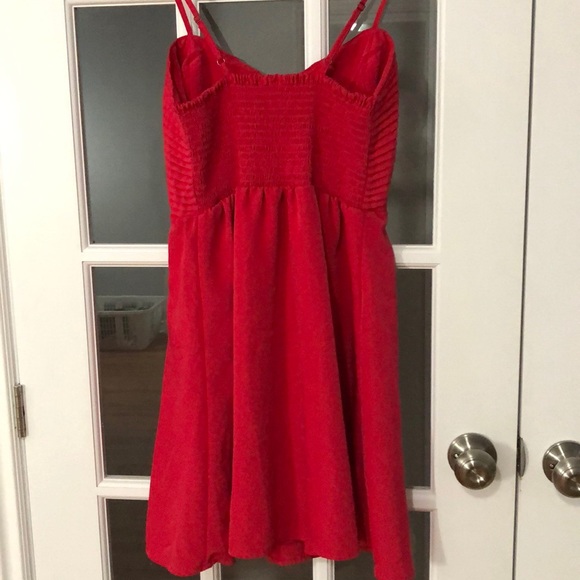 Reddish pink fun dress! - Picture 3 of 3